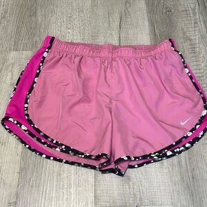 Nike Dri-fit Pink Shorts Floral Womens XL